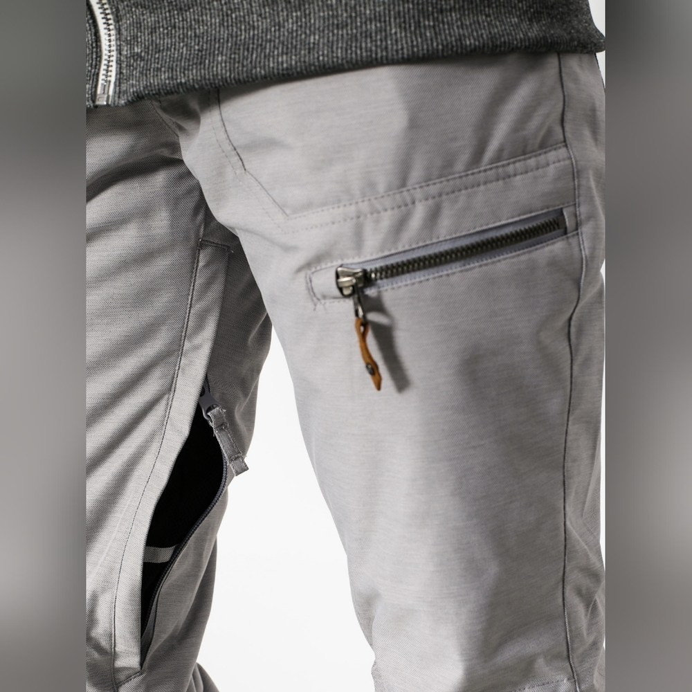 Roxy Rifter Snow Pants Grey - Picture 11 of 14